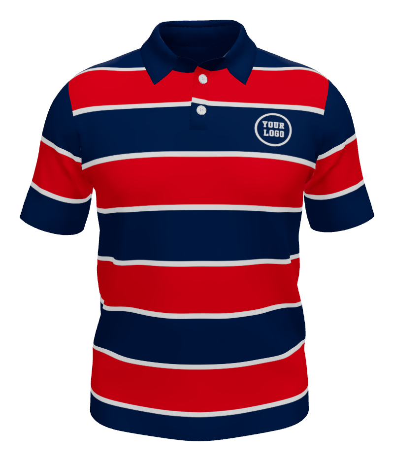 Polo with Casual Collar, design 07
